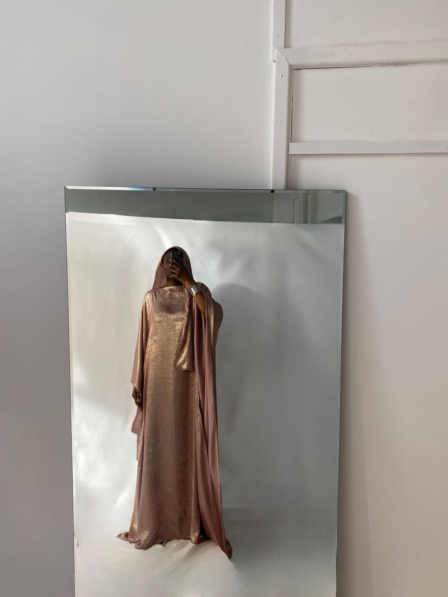 Katija Kaftan in Blush Pink