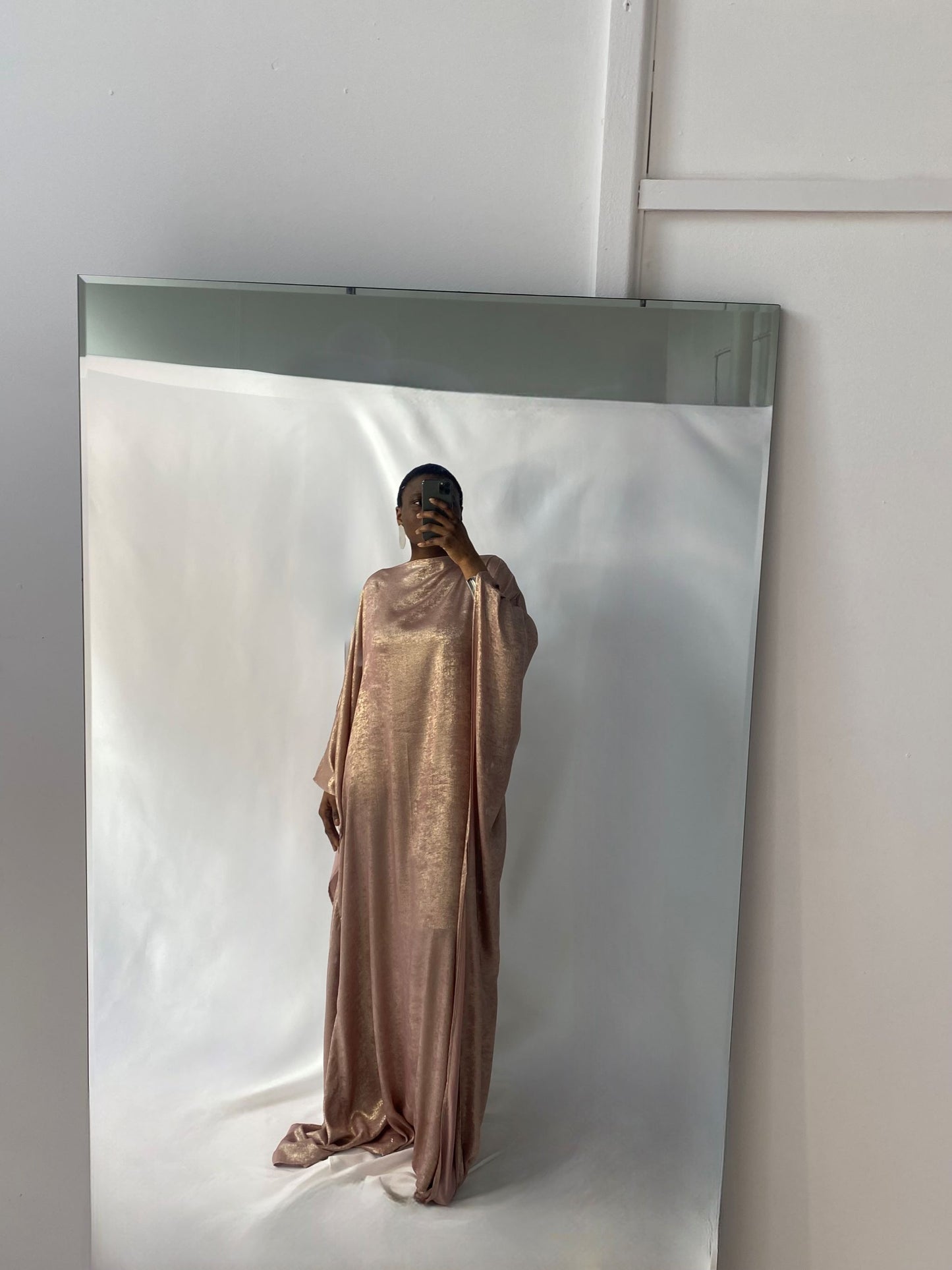 Katija Kaftan in Blush Pink