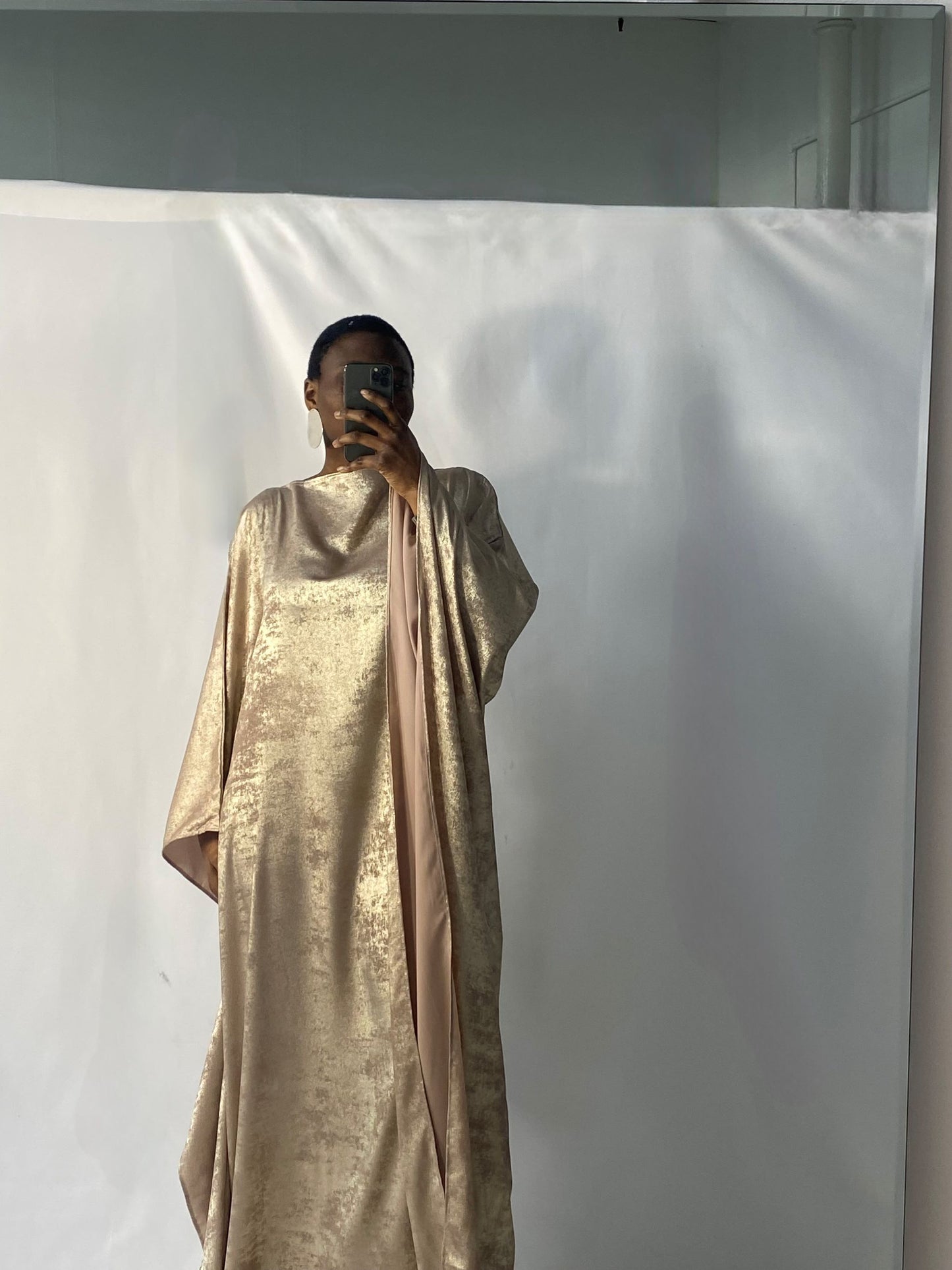 Katija Kaftan in Nude Pink