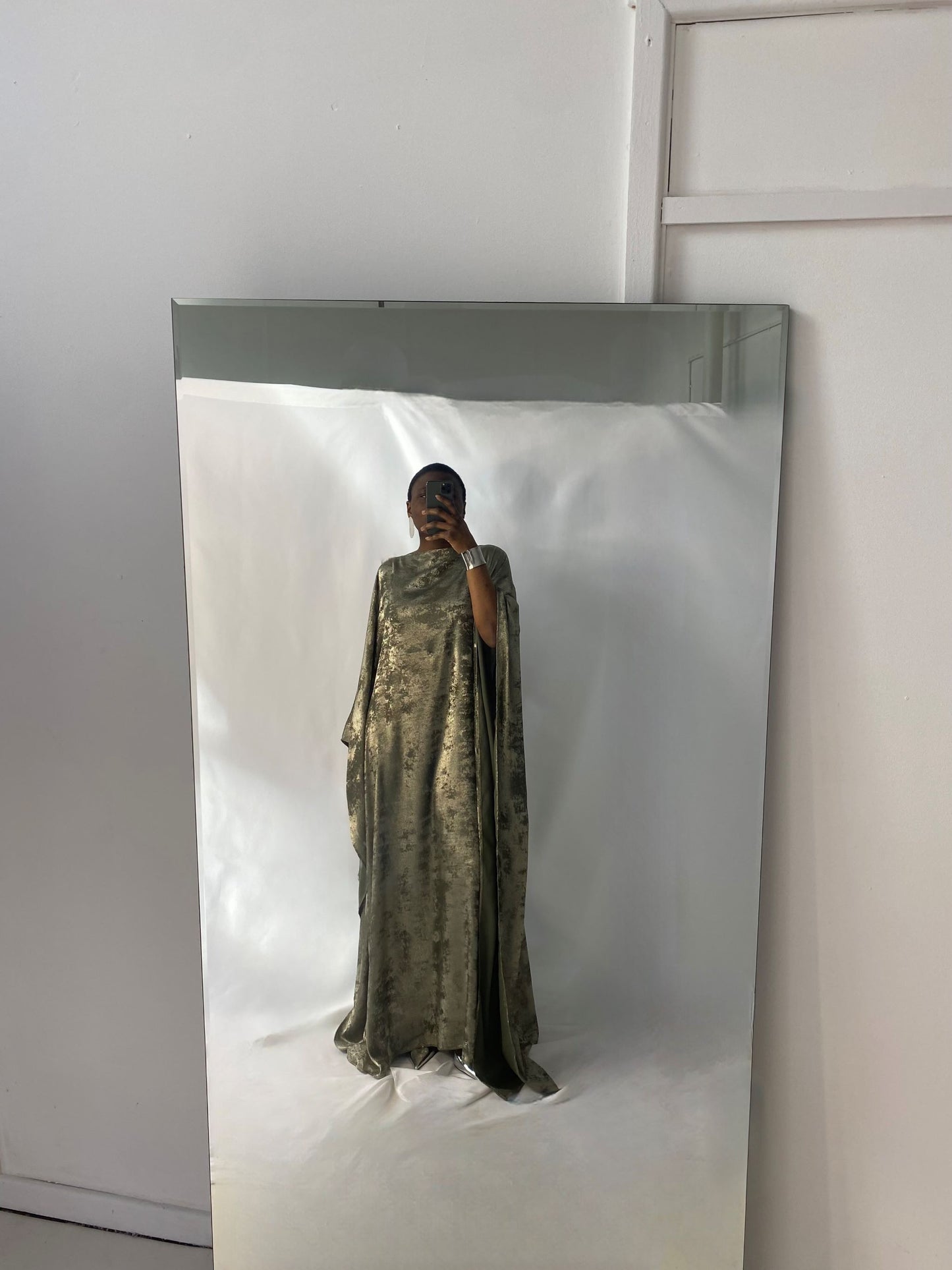 Katija Kaftan in Sage Green